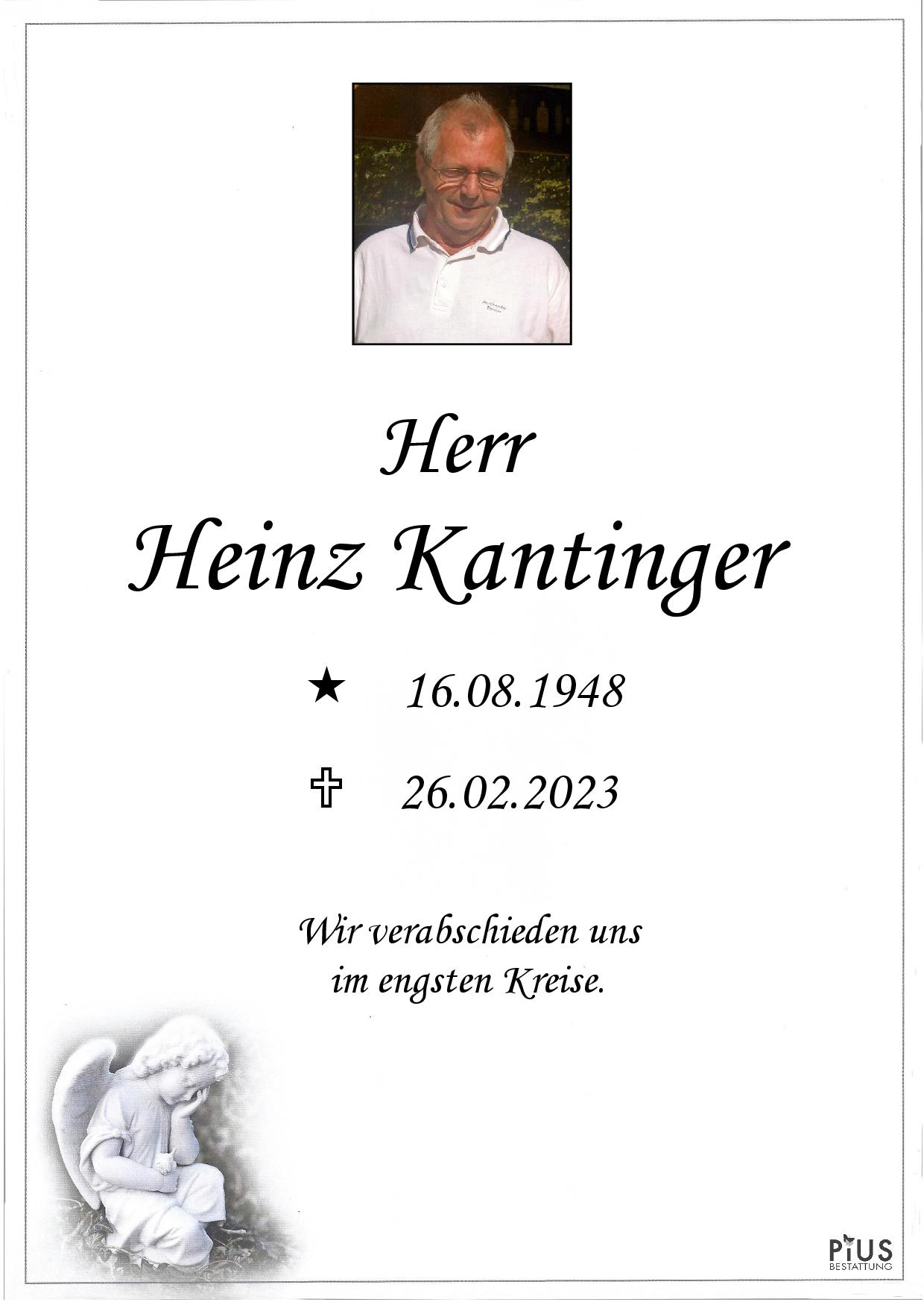 Heinz Kantinger